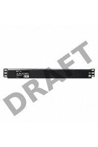 Блок розеток горизонтальный ExeGate EX293313RUS ServerPro PDU-19H608 Al-6S-EU2CU-SW-SPD1 (19