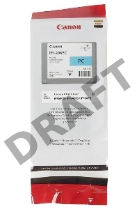 Картридж струйный PFI-206PC (5307B001), для Canon iPF6400/6450, Фото-Голубой, 300ml