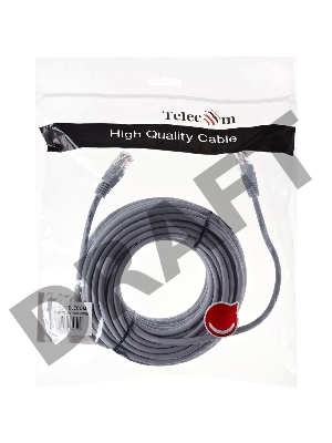 Патч-корд 10м , UTP Cat. 6, Telecom NA102-UTP-C6-10M