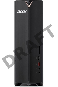 Компьютер Acer Aspire XC-1660 SFF i3 10105 (3.7) 16Gb SSD256Gb UHDG 630 CR Eshell GbitEth WiFi BT 180W черный