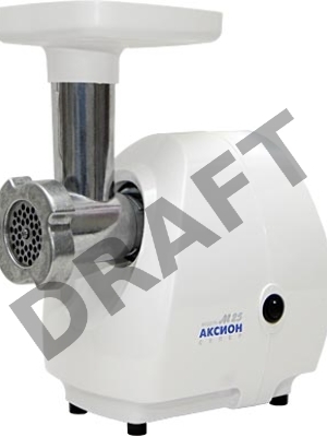 Мясорубка Аксион М 25.01 1500Вт белый
