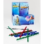 Пружины для переплета пластиковые Office Kit d=8мм 31-50лист A4 прозрачный (100шт) BP2152