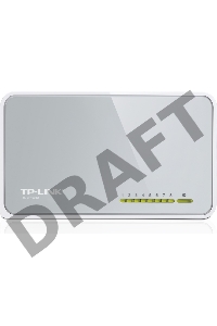 Коммутатор TP-Link SOHO   TL-SF1008D Коммутатор 8-port 10/100M mini Desktop Switch, 8 10/100M RJ45 ports, Plastic case