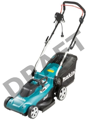 Газонокосилка Makita ELM3720 {1400Вт,37см,3уровн,20\55мм,40л,10.2кг,кор,пластик,2Cut,инд заполнения}