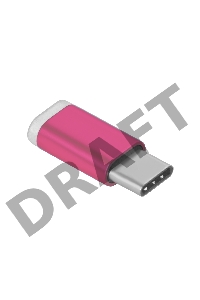 Greenconnect Переходник USB Type C на micro USB 2.0, M/F, Greenconnect, розовый, GCR-UC3U2MF-R Greenconnect Переходник USB Type C на micro USB 2.0, M/F, Greenconnect, розовый, GCR-UC3U2MF-R