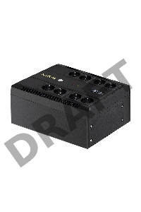 ИБП ExeGate NEO NNB-600.LED.AVR.8SH.CH <600VA/360W, LED, AVR, 8*Schuko, 4*USB-порта для зарядки, Black>