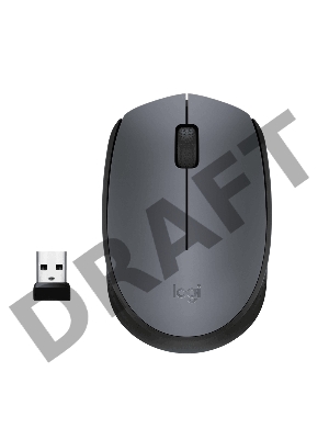 Мышь беспроводная Logitech M170, Gray [910-004646/910-004642)
