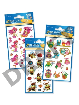 Этикетки Avery Zweckform Z-design 56061/56064/56066 16.5x11.5/70г/м2/3л./белый самоклей. универсальная