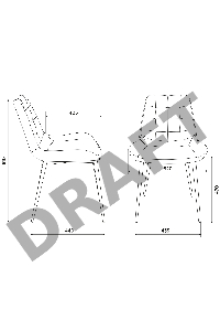 Стул для кухни Бюрократ KF-6 песочный Light 21 металл черный на ножках (KF-6/LT21)