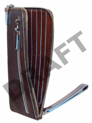 Клатч мужской Piquadro Blue Square AC2648B2/MO коричневый натур.кожа