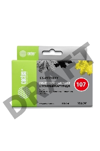 Картридж струйный Cactus CS-PFI107Y желтый (130мл) для Canon IP iPF670/iPF680/iPF685/iPF770/iPF780/iPF785/