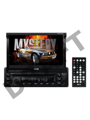 Автомагнитола CD DVD Mystery MMTD-9108S 1DIN 4x50Вт