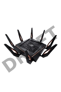 Маршрутизатор ASUS GT-AX11000 Tri-band WiFi 6(802.11ax) Gaming Router –World's first 10 Gigabit Wi-Fi router with a quad-core processor, 2.5G gaming port, DFS band, wtfast, Adaptive QoS, AiMesh for mesh wifi system