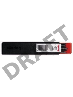 Грифель Rotring 300 S0230451 2.0мм HB (12гриф) Грифель Rotring 300 S0230451 2.0мм HB (12гриф)