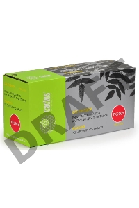 Тонер Картридж Cactus CS-TK590Y желтый для Kyocera FS-C2026MFP/C2126MFP/C2526MFP/C2626MFP/C5250DN (5