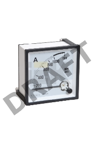 Амперметр Э47 72х72мм 300/5А кл. точн. 1.5 ИЭК IPA10-6-0300-E