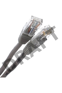 Патчкорд литой TELECOM UTP кат.6 20m