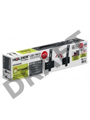 Кронштейн для телевизора Holder LCD-T4612 черный 32
