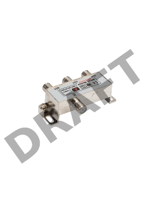 Делитель антенный F-типа на 3 TV + F-разъемы 5-1000МГц блист. Rexant 06-0046-C