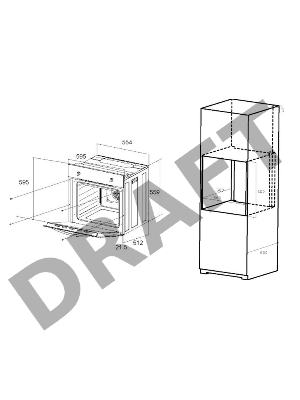 Духовой шкаф Электрический Maunfeld EOEC.586B2 черный, встраиваемый