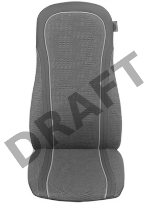 Массажная накидка Medisana MC 818 36Вт серый/черный