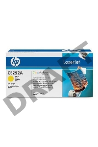 Тонер-картридж HP CE252A желтый для CLJ CM3530/CP3525 7000стр.