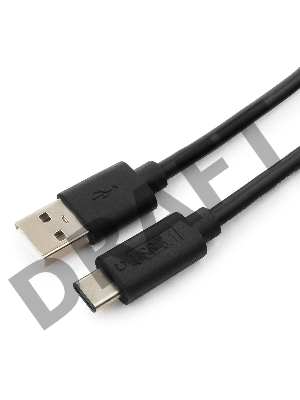 Кабель USB Cablexpert CCP-USB2-AMCM-6, USB2.0 AM/USB3.1 Type-C, 1.8м, пакет