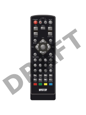 Цифровая ТВ приставка MYSTERY MMP-76DT2 (DVB-T2)
