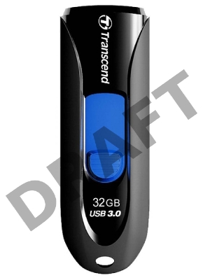 Флеш Диск Transcend 32Gb Jetflash 790 TS32GJF790K USB3.0 черный