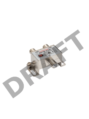 Делитель антенный F-типа на 2 TV + F-разъемы 5-1000МГц блист. Rexant 06-0045-B