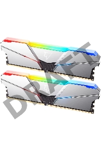Модуль памяти DDR 5 DIMM 32Gb (16Gbx2), 4800Mhz, Netac NTSRD5P48DP-32S, RGB, CL40, Silver