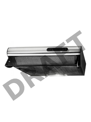 Вытяжка козырьковая Elikor Europa 60П-290-П3Л черный управление: ползунковое (1 мотор)