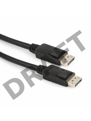 Кабель DisplayPort Gembird, 1.8м, 20M/20M, черный, экран, пакет CC-DP-6