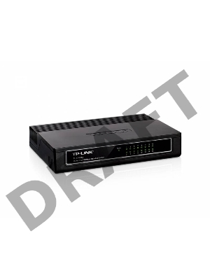 Коммутатор TP-Link SMB TL-SF1016D Коммутатор 16-port 10/100M Desktop Switch, 16 10/100M RJ45 ports, Plastic case