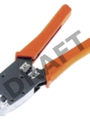 Инструмент обжимной для RJ-45, RJ-12 Hyperline HT-500, профессиональный Инструмент обжимной для RJ-45, RJ-12 Hyperline HT-500, профессиональный
