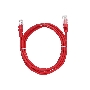 Патчкорд литой Aopen/Qust UTP кат.5е 2м красный 
