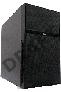 Компьютер IRU Home 310H5GM MT i5 11400F (2.6) 8Gb SSD512Gb GTX1630 4Gb Free DOS GbitEth 500W черный