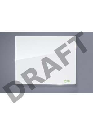 Демонстрационная доска Cactus CS-GBD-120x150-UWT стекло стеклянная 120x150см ультра белый