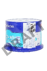 Диск CD-R Verbatim 700 Mb, 52x, Cake Box (50), DL+, Full Ink Printable (50/200)