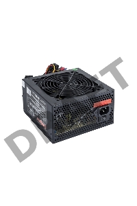 Блок питания 500W Exegate XP500, ATX, SC, black, 12cm fan, 24p+4p, 6/8p PCI-E, 3*SATA, 2*IDE, FDD + кабель 220V с защитой от выдергивания