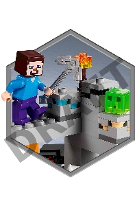 Конструктор Lego Minecraft The Abandoned Mine (21166)