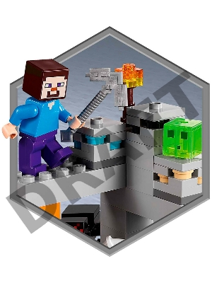 Конструктор Lego Minecraft The Abandoned Mine (21166)