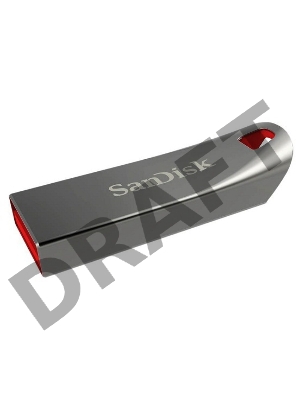 Флэш Диск SanDisk USB Drive 64Gb Cruzer Force SDCZ71-064G-B35 {USB2.0, Silver}  
