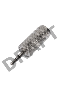 2.5 мм стерео штекер - 3.5 мм стерео гнездо металл REXANT