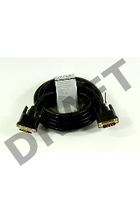 Кабель DVI-D Dual link 25M/25M, экран, феррит.кольца, 5м TV-COM  <CG441D-5m>