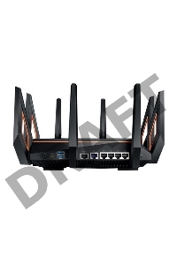 Маршрутизатор ASUS GT-AX11000 Tri-band WiFi 6(802.11ax) Gaming Router –World's first 10 Gigabit Wi-Fi router with a quad-core processor, 2.5G gaming port, DFS band, wtfast, Adaptive QoS, AiMesh for mesh wifi system