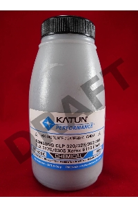 Тонер SAMSUNG CLP 320/325/360/365, CLX 3170/3305, Xerox 6110 black, химический (фл.90г.) Katun фас. Россия