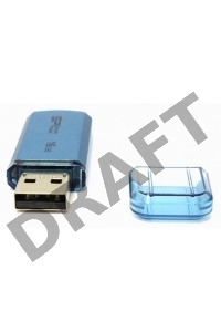 Флеш Диск Silicon Power 16Gb Helios 101 SP016GBUF2101V1B USB2.0 синий