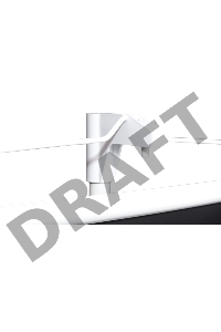 Экран Sakura 180x180см TriScreen 1:1 напольный рулонный белый  100' Matt White (MW), серый корпус