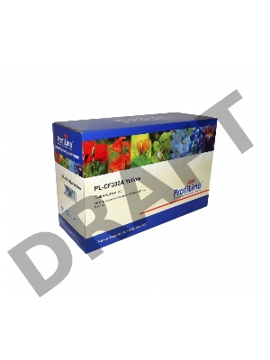 Картридж PL-CF332A №654A для принтеров HP CLJ Enterprise M651dn/651n/651xh 15000 копий Yellow ProfiLine